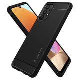 Spigen Rugged Armor Case til Samsung Galaxy A52 / A52S - Matte Black