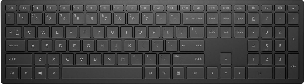 HP Pavilion Wireless 600 Black Tastatur Trådløs