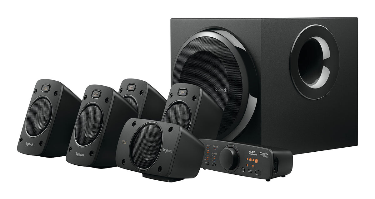 Logitech Z906 højttalersæt 500 W Universel Sort 5.1 kanaler 67 W