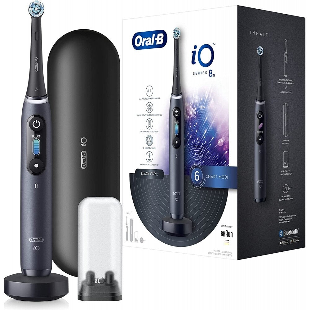 Oral-B iO Series 8N Elektrisk tandbørste Sort