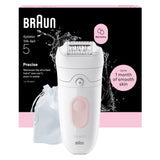 Braun Silk-epil 5 SE5-011 Epilator Hvid/Pink