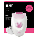 Braun Silk-epil 3 SE3-031 Epilator Hvid/Pink