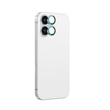 AmazingThing AR Aluminium 2 Linser Glas med Kameralinseramme til iPhone 16 / 16 Plus - Grøn