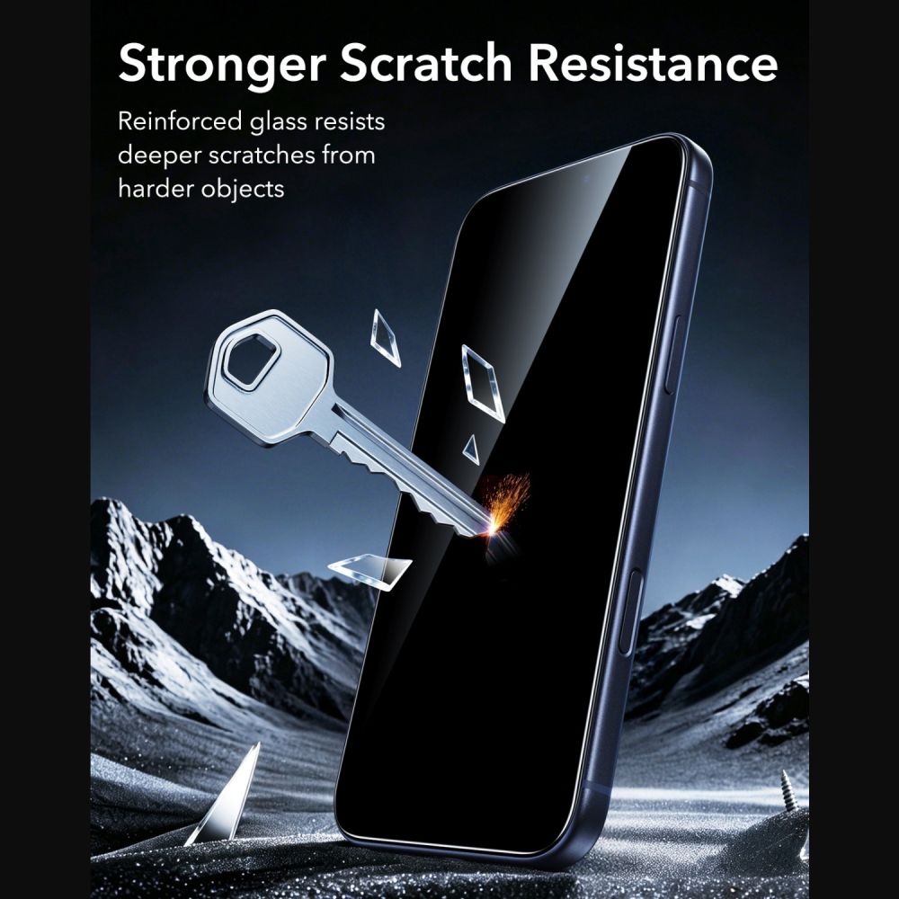 Privacyglas Esr Ultrafit Armorite Hærdet Glas 2 Pack Iphone 18 Pro Privacy