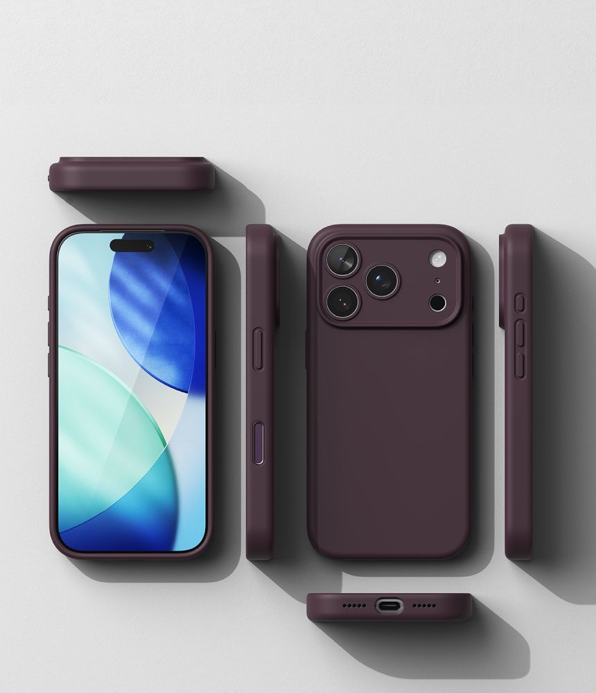 Ringke Silikone Magnetisk Magsafe Iphone 18 Pro Max Burgundy