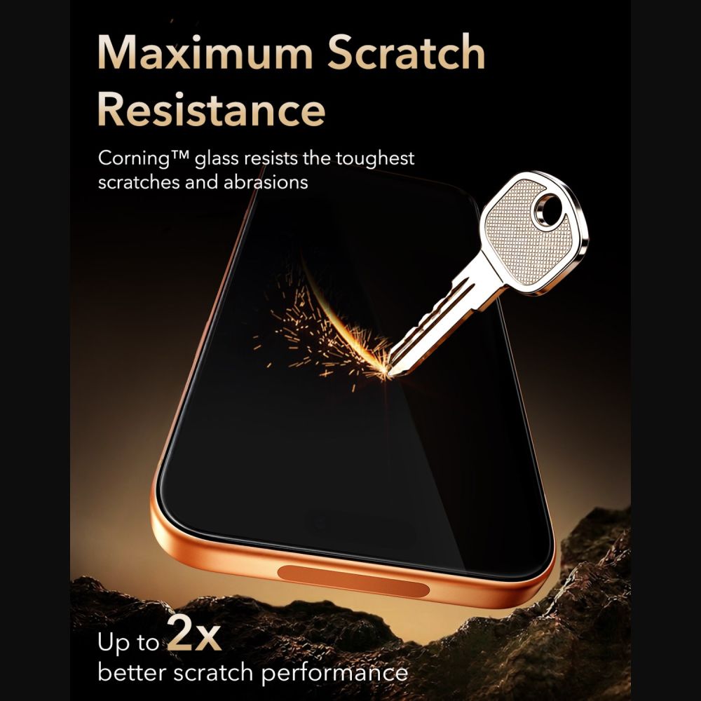 Hærdet Glas Esr Ultrafit Armorite Pro Hærdet Glas Iphone 17 Pro Max / 18 Pro Max Sort
