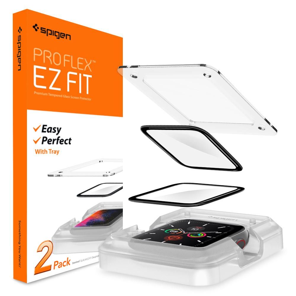 Hybridglas Spigen Proflex ”Ez Fit” Apple Watch 4 / 5 / 6 / Se 1 / 2 / 3 (44 Mm)