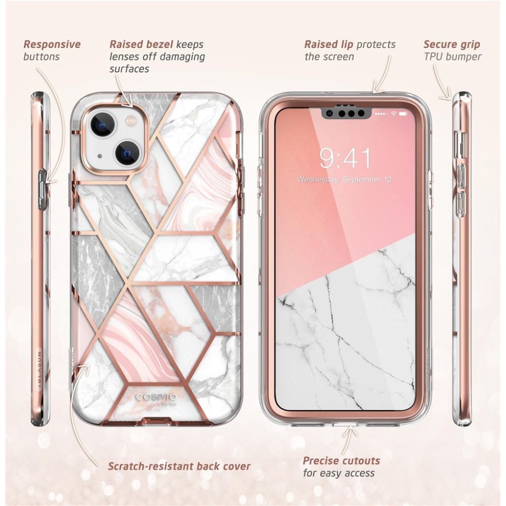 Supcase Cosmo Iphone 14 Plus / 15 Plus Marmor