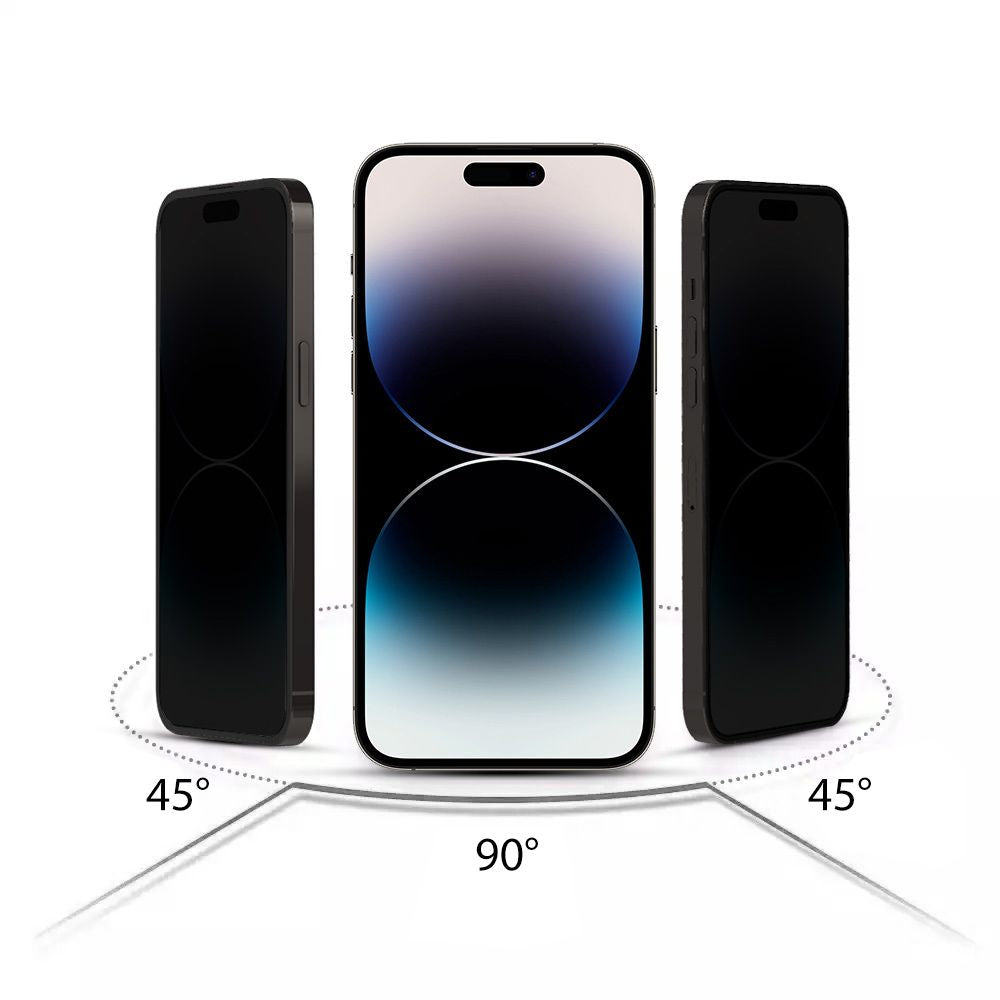 Privacyglas Hofi Anti Spy Glass Pro+ Iphone 13 / 13 Pro / 14 / 16 E / 17 E Fortrolighed