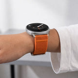 Tech Protect Nylon Lås Samsung Galaxy Watch 8 / 9 / Classic (40 / 44 / 46 Mm) Orange