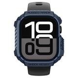 Spigen Rugged Armor V2 Apple Watch 10/11 (42 Mm) Marineblå