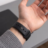 Tech Protect Silikone Apple Watch 8 / 9 / 10 / 11 / 12 / Se / Ultra (44 / 45 / 46 / 49 Mm) Sort