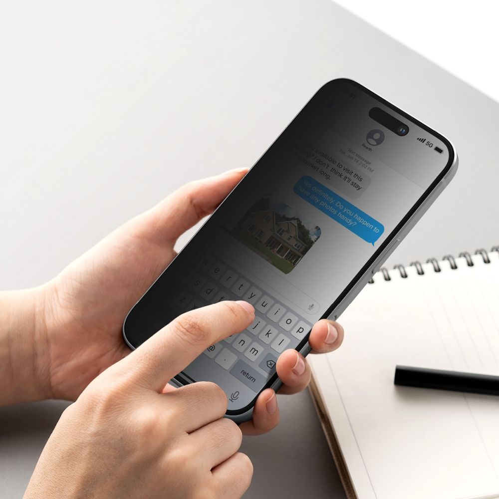 Privacyglas Ringke Easy Slide 2 Pack Iphone 16 Pro Privacy