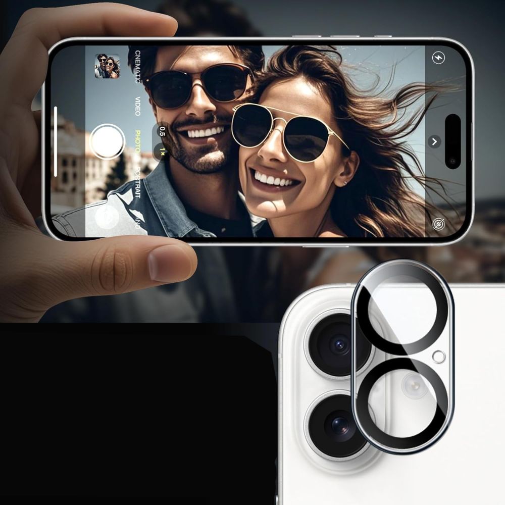 Kamera Beskyttelse Tech Protect Cam Fit+ Iphone 17 Clear
