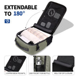 Tech Protect Defender S50 Ryanair & Wizzair Rejse Laptop Rygsæk 20 L 40x20x25 Olivengrøn