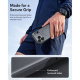 Esr Cyber Tough Støtte Magsafe Iphone 17 Pro Max / 18 Pro Max Grå