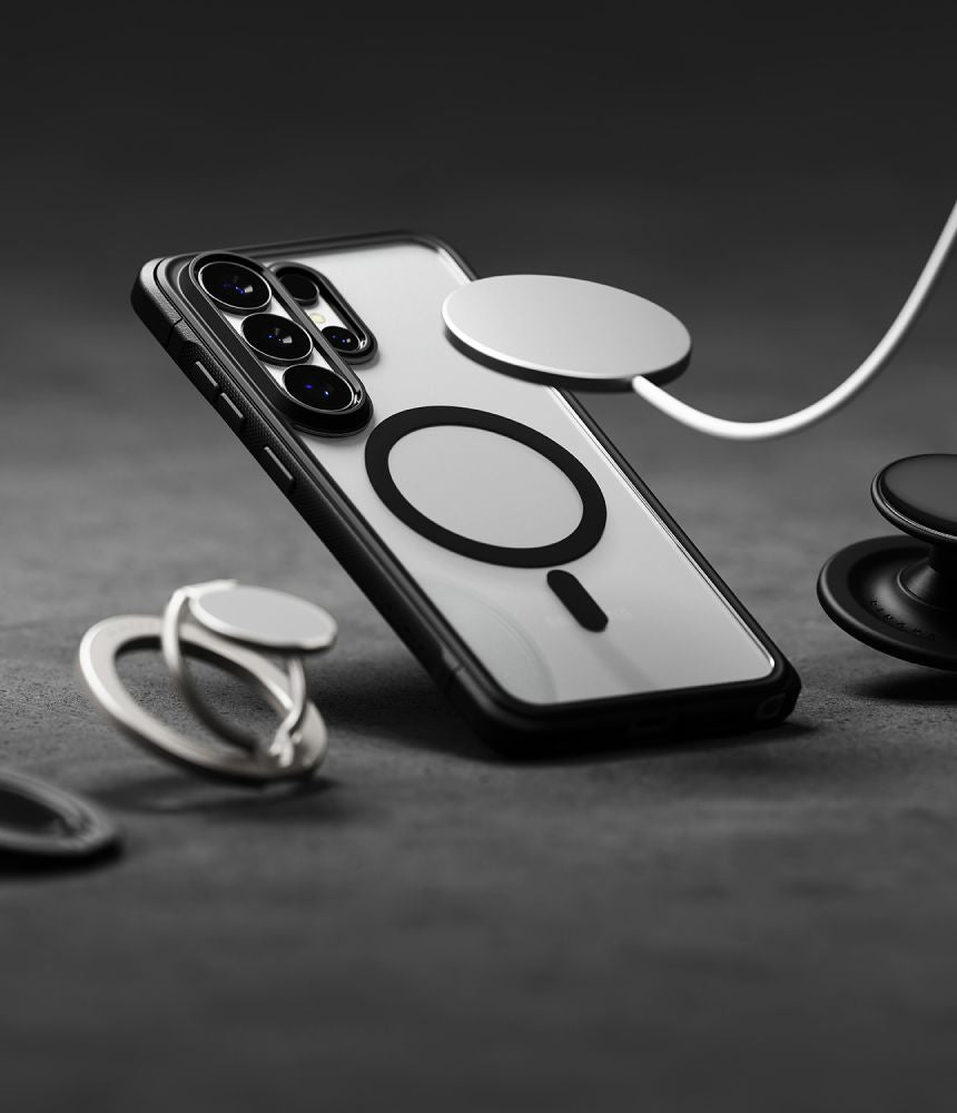 Ringke Fusion Bold Magnetisk Magsafe Galaxy S26 Ultra Sort