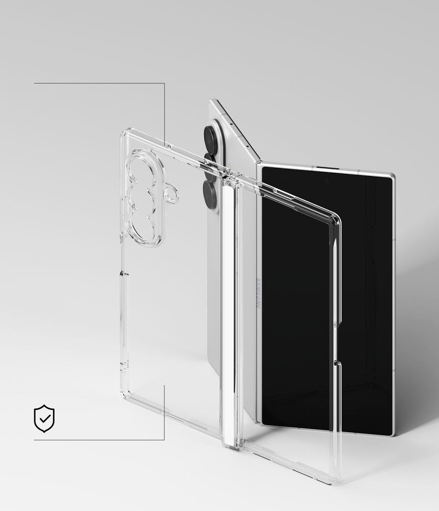 Ringke Fusion Flap Galaxy Z Fold 8 Ultra Clear