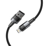 Tech Protect Ultraboost Lightning Kabel 12 W/2.4 A 200 Cm Grå