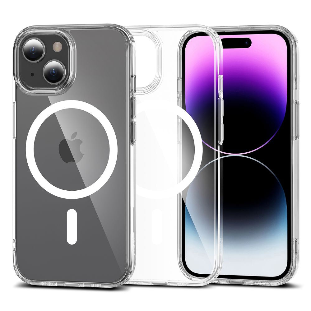 Tech Protect Flexair Hybrid Magsafe Iphone 15 Clear