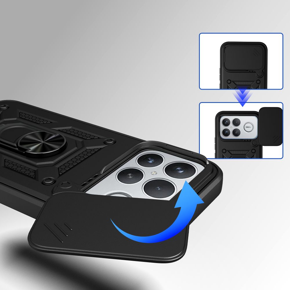 Tech Protect Camshield Pro Xiaomi Poco F8 Ultra Sort