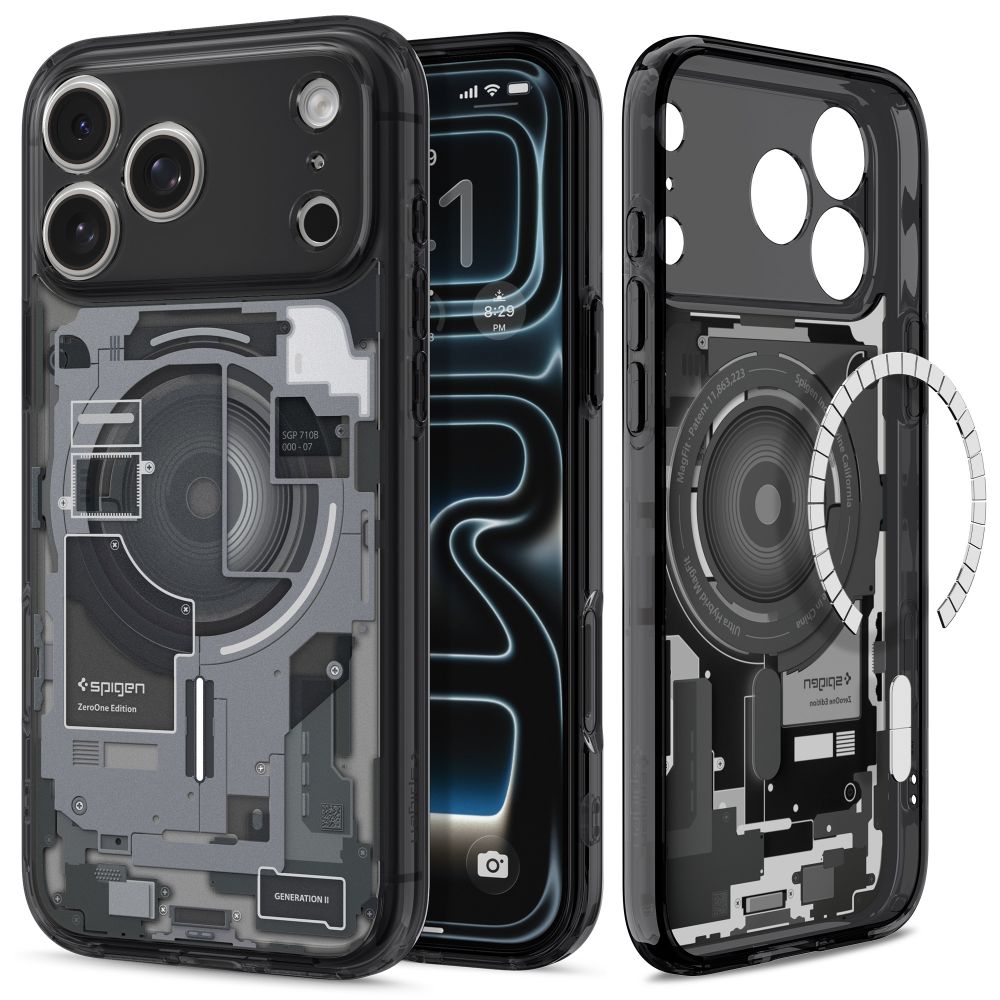 Spigen Ultra Hybrid Magsafe Iphone 17 Pro Max / 18 Pro Max Zero One Sort