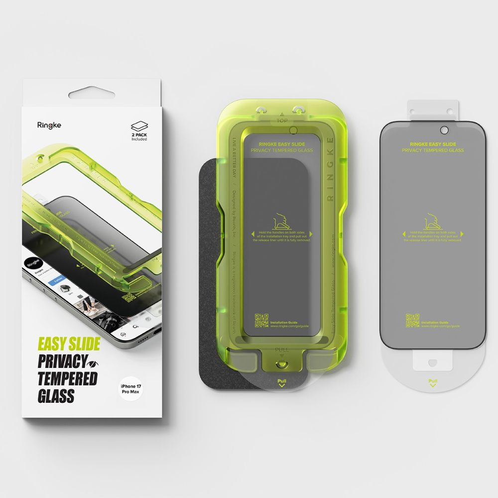Privacyglas Ringke Easy Slide 2 Pack Iphone 17 Pro Privacy