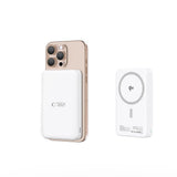 Tech Protect Pb24 Lifemag Qi2 Magsafe Powerbank 10000 M Ah Hvid