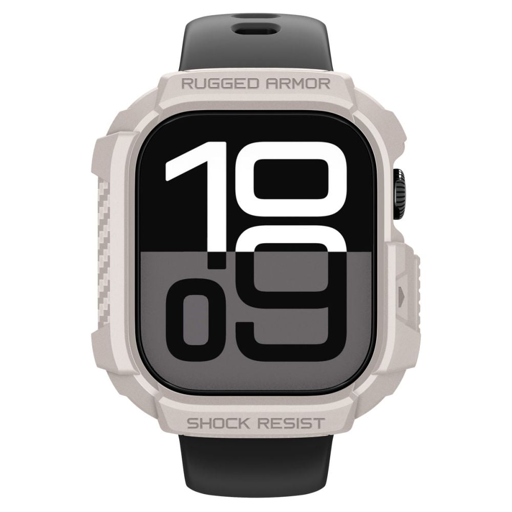 Spigen Rugged Armor V2 Apple Watch 10/11 (42 Mm) Dune Beige