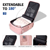 Tech Protect Defender S50 Ryanair & Wizzair Rejse Laptop Rygsæk 20 L 40x20x25 Dusty Pink