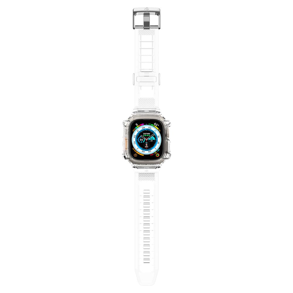 Spigen Rugged Armor ”Pro” Apple Watch Ultra 1 / 2 / 3 / 4 (49 Mm) Krystalklar