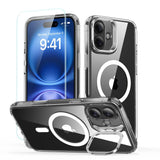 Esr Classic Hybrid Stænder Halolock Magsafe & Hærdet Glas Til Iphone 16 Klar