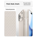 Spigen Liquid Air Iphone 17 Pro Max / 18 Pro Max Naturlig Titanium
