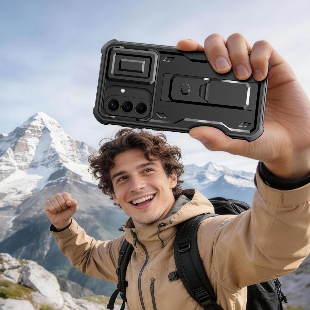 Tech Protect Kevlar Cam+ 2 Sæt Galaxy A57 5 G Sort
