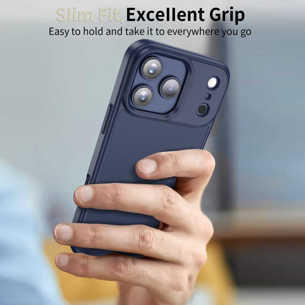 Tech Protect Magmat Iphone 17 Pro Max Mat Dyb Blå