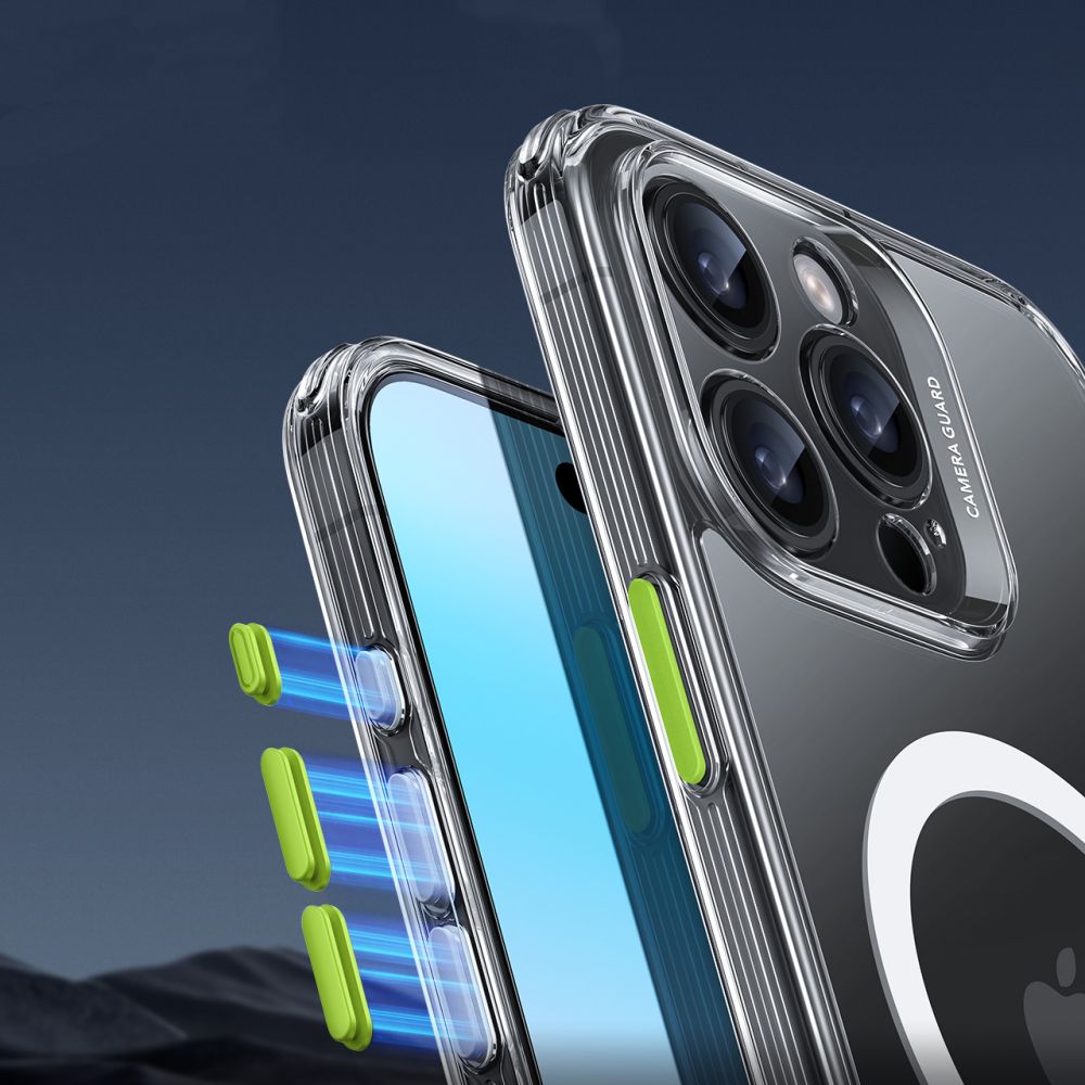 Esr Classic Pro Sæt Halolock Magsafe Iphone 16 Pro Max Clear