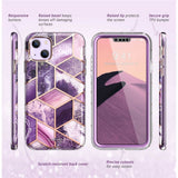 Supcase Cosmo Iphone 14 Plus / 15 Plus Marmorlilla