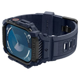 Spigen Rugged Armor ”Pro” Apple Watch 10/11 (46 Mm) Marineblå