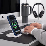 Tech Protect Basicmag Magsafe Iphone 17 Pro / 18 Pro Mat Dyb Blå