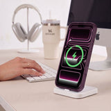 Tech Protect Magprime Magsafe Cc Iphone 17 Pro / 18 Pro Mat Burgundy