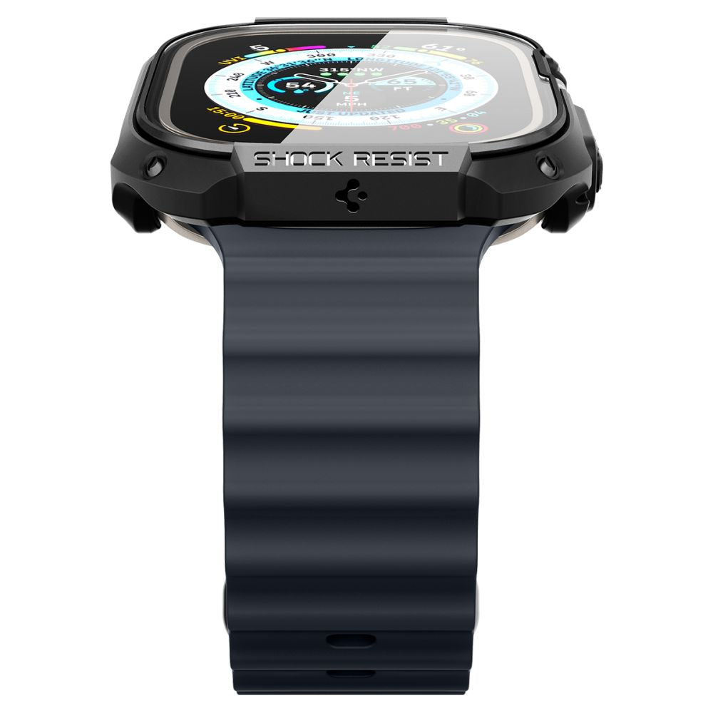 Spigen Tough Armor Apple Watch Ultra 1 / 2 / 3 / 4 (49 Mm) Sort
