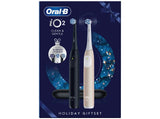 Oral-B iO Series 2 Duo Pack Xmas Edition Elektrisk Tandbørste Sort/Pink