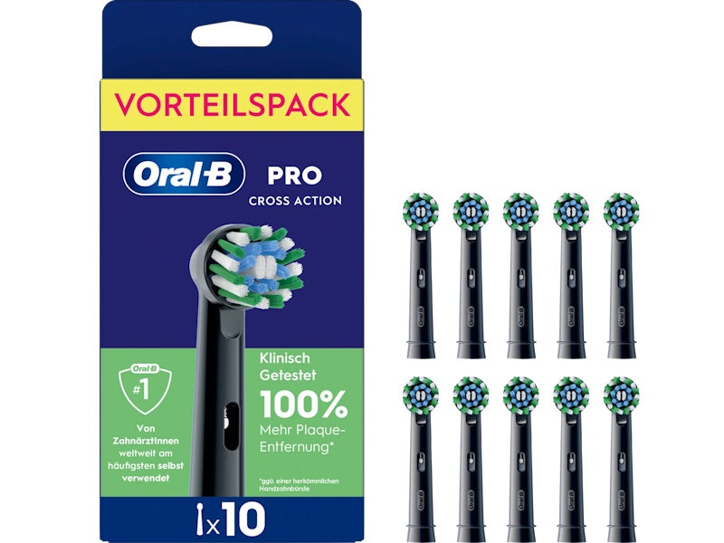Oral-B Pro CrossAction 10-pack Black...
