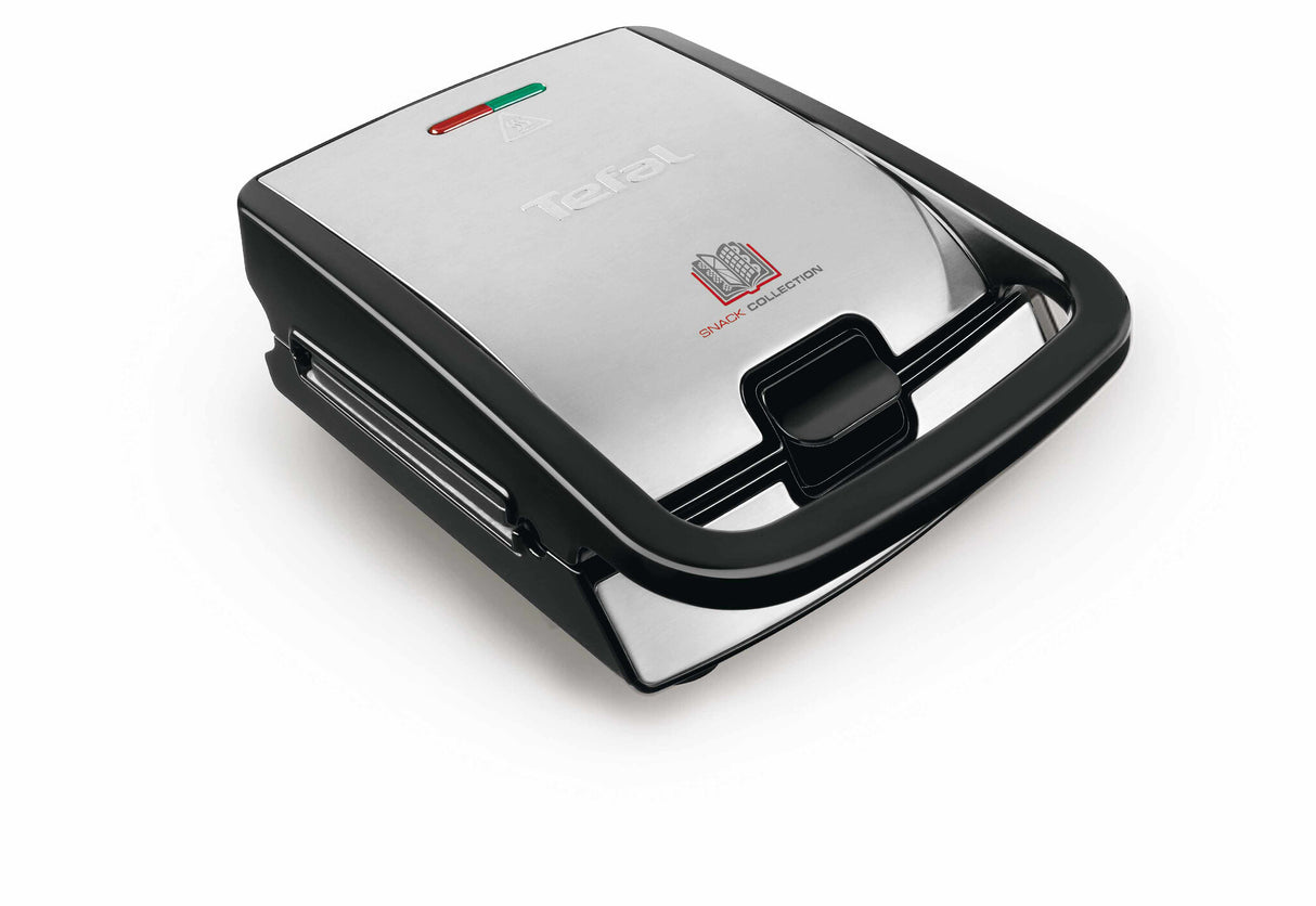 Tefal SW854D sandwichtoaster 700 W Sort, Rustfrit stål