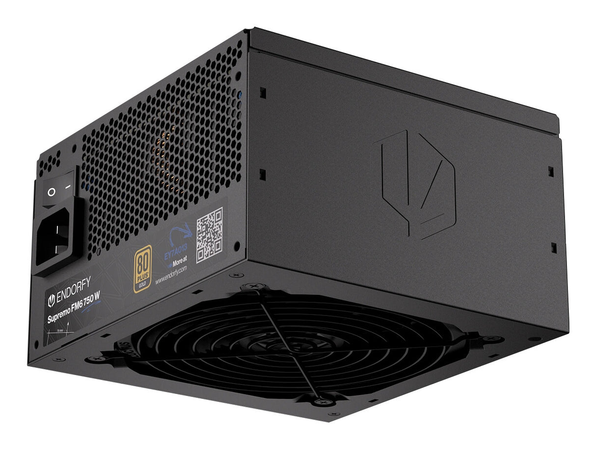 ENDORFY Supremo FM6 750 W enhed til strømforsyning 24-pin ATX ATX Sort