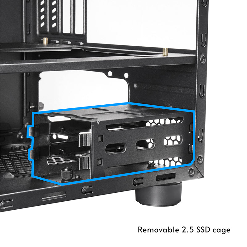 Chieftec The Cube Tower Mini ATX Sort