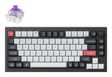 Keychron Q1 HE tastatur Universel USB + RF Wireless + Bluetooth Sort, Grå