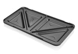 Eta Sorento 3151 90010 sandwichtoaster 900 W Sort, Rustfrit stål