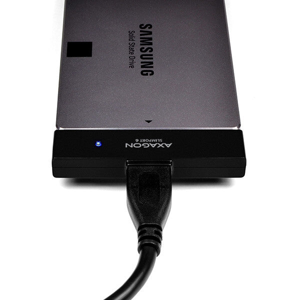 Axagon ADSA-1S6 drevkabinet HDD/SSD kabinet Sort 2.5"