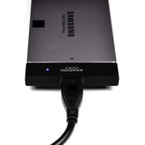 Axagon ADSA-1S6 drevkabinet HDD/SSD kabinet Sort 2.5"